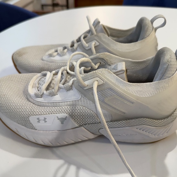 under Armour project rock, white gum, size 10 - Picture 7 of 16